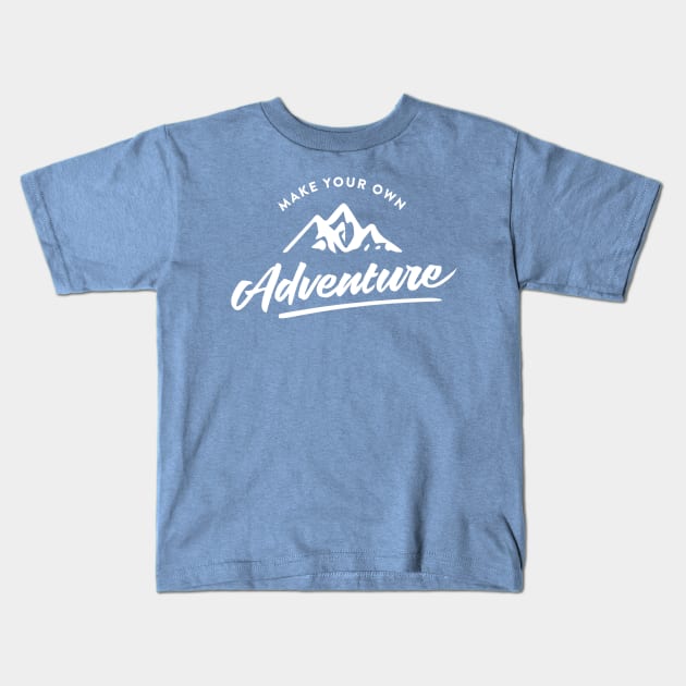 Make Your Own Adventure Kids T-Shirt by chrissyloo